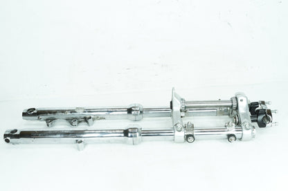 1986 - 2003 Harley-Davidson Sportster Hugger Front Triple Tree Set & LH RH Fork Legs Sliders 45563-87
