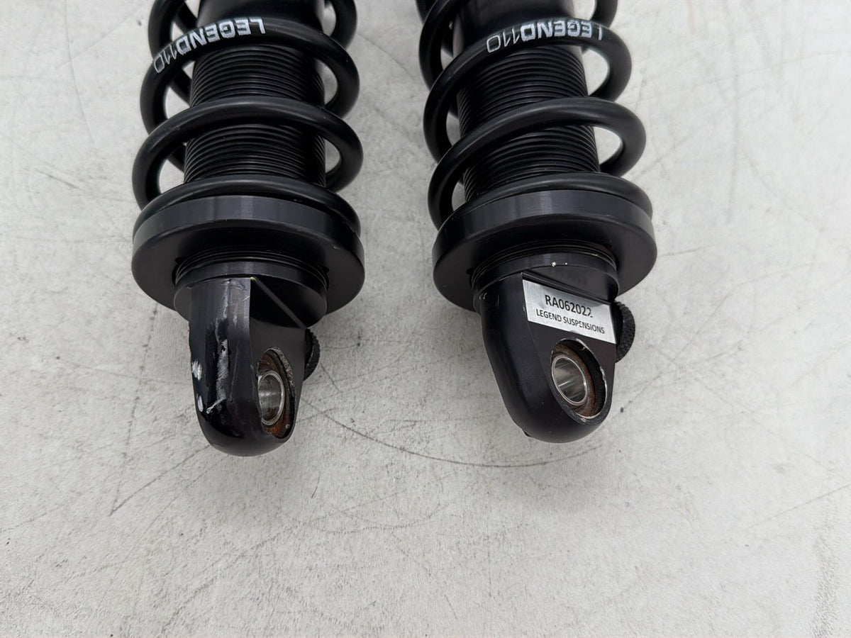 2013 Harley Electra Touring CVO Eagle Rear Left Right Shock Absorbers LEGEND 14"