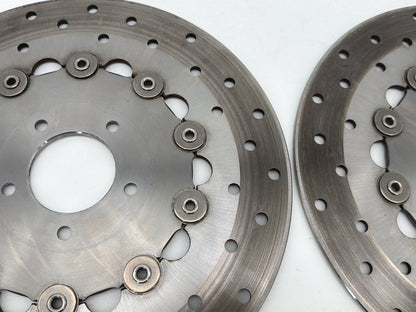 2008 Harley Dyna Fat Bob FXDF OEM Front Brake Rotors Disc Pair