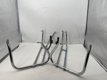 2007 Harley Touring FLHTP Electra Glide Police OEM Rear Left Right Saddlebag Guard Rails Bar
