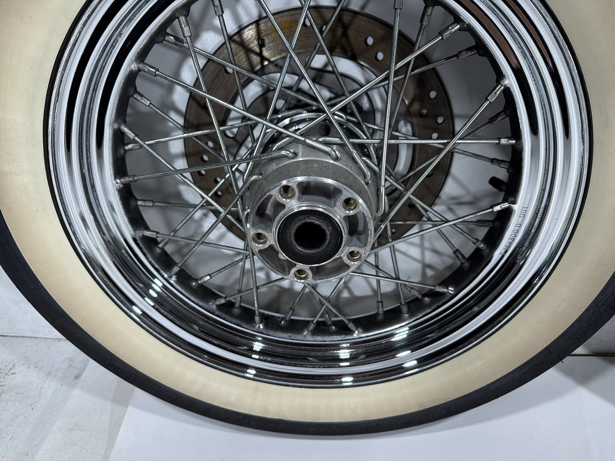 2004 Harley Road King Touring Classic OEM Front Rear Wheel Rim Tire Spoked 16"