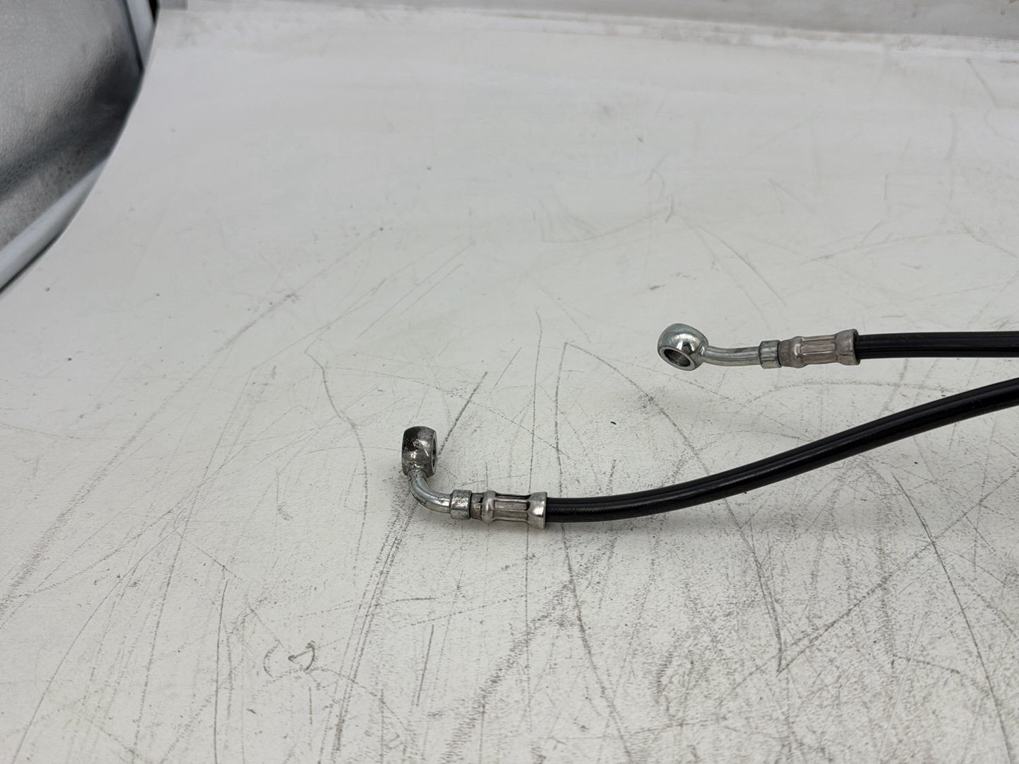 2012 Harley Street Glide Touring FLHX OEM Front Brake Hose Line Pipe ABS
