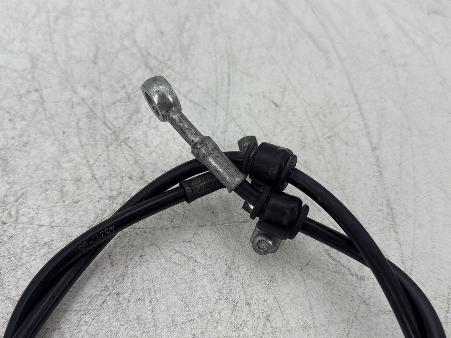 2012 Harley Dyna Super Glide Custom FXDCI OEM Front Brake Hose Line Pipe NON-abs