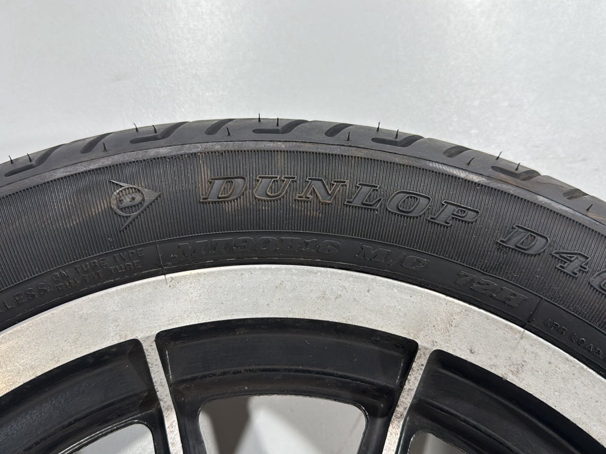 1997 Harley Road King Touring Police Front & Rear Wheel Rim Tire 43402-87A 16"