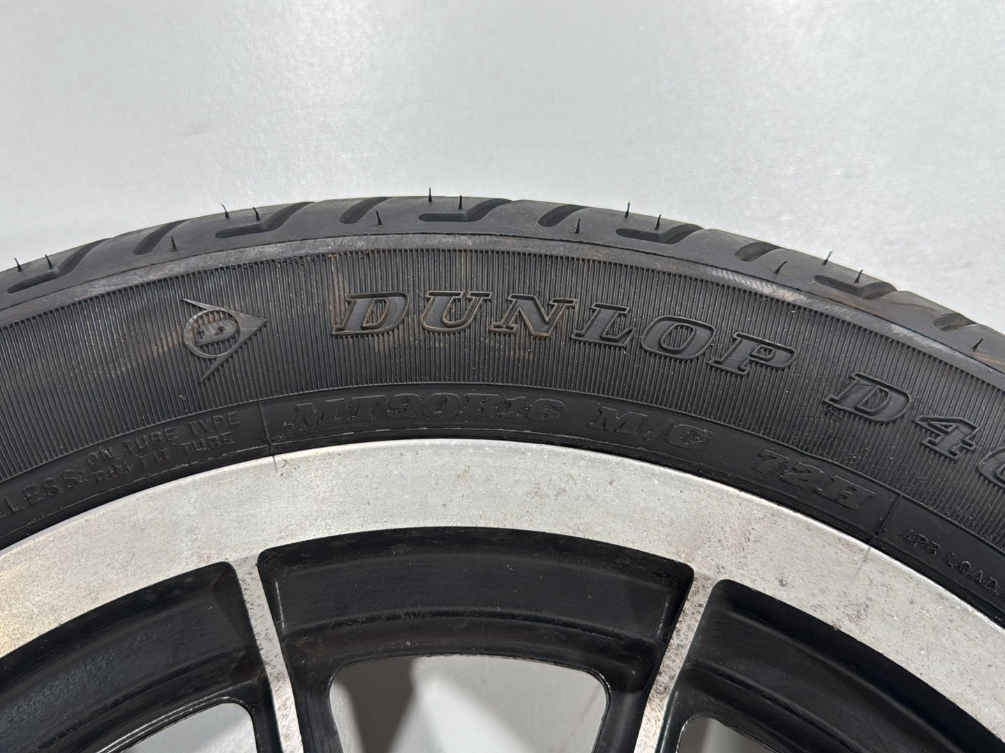 1997 Harley Road King Touring Police Front & Rear Wheel Rim Tire 43402-87A 16"