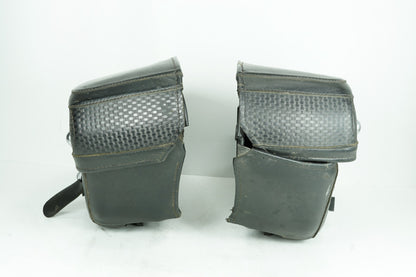 1999 - 2006 Harley-Davidson Softail Fat Boy Rear Left Right Saddlebags Luggage Leather 91139-98A