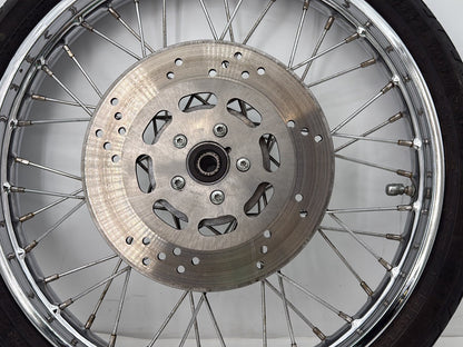1993 Harley Sportster XLH883H Hugger 883 OEM Front Wheel Rim Tire Spoked