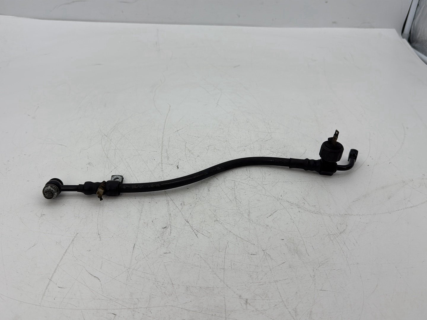 2002 Harley Dyna FXD Super Glide OEM Rear Brake Hose Line Pipe