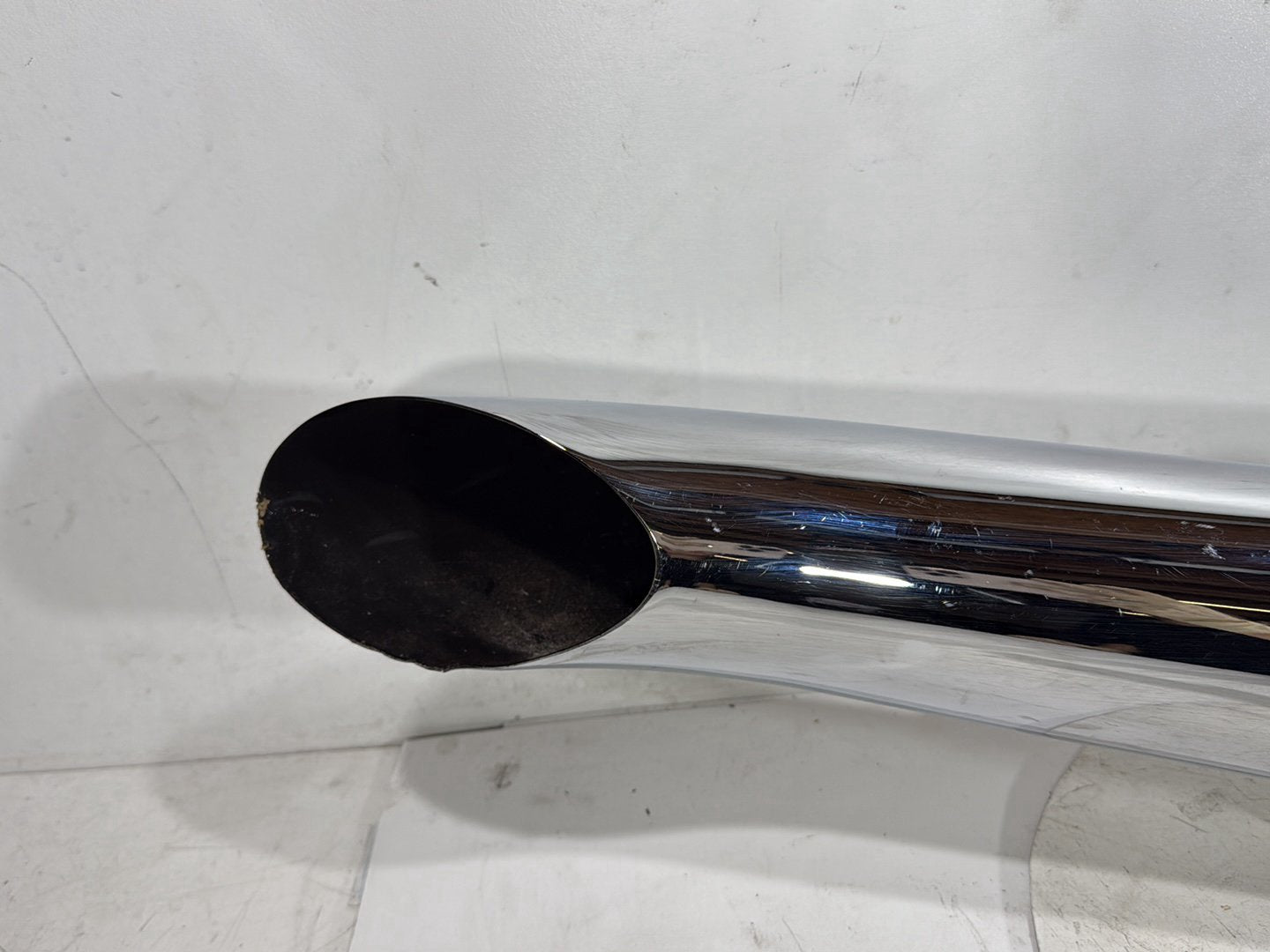 1991 Harley Heritage Softail Exhaust Header Pipe Muffler BENT 2-1