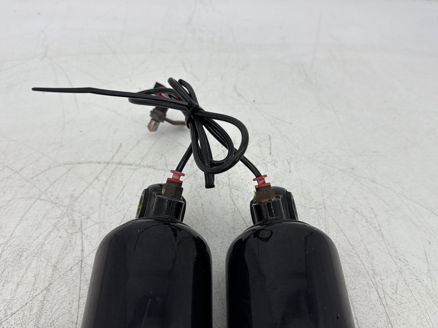 2004 Harley Road King Touring Custom FLHRSI OEM Rear Left Right Shock Absorbers