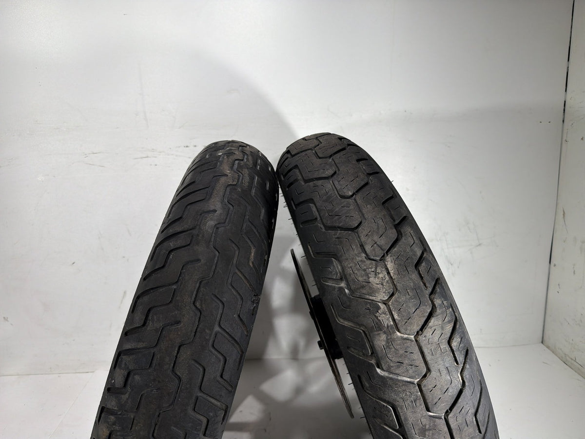 91 Harley Electra Glide Touring Classic Front & Rear Wheel Rim Tire MT90B16 16"