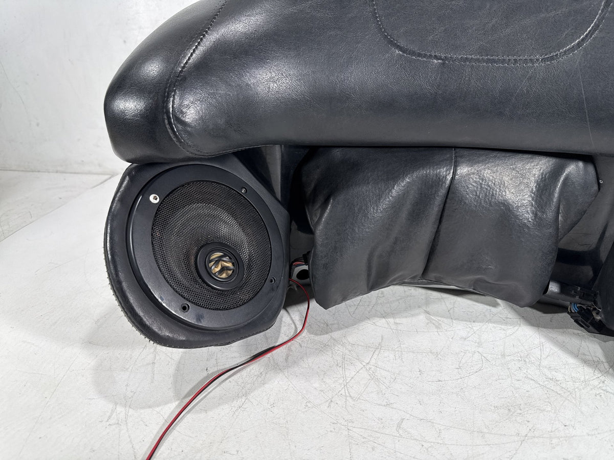 2012 Harley Electra Glide Touring Ultra OEM Pass Backrest Tour Pak Luggage NOKey