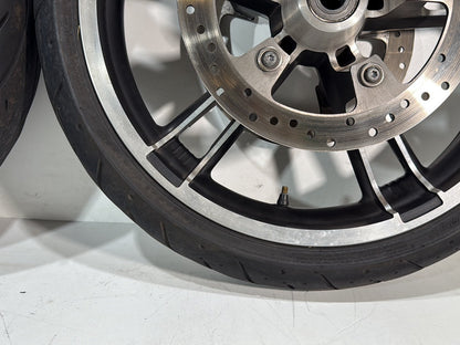2014 Harley Street Glide Touring FLHXS OEM Front & Rear Wheel Rim Tire