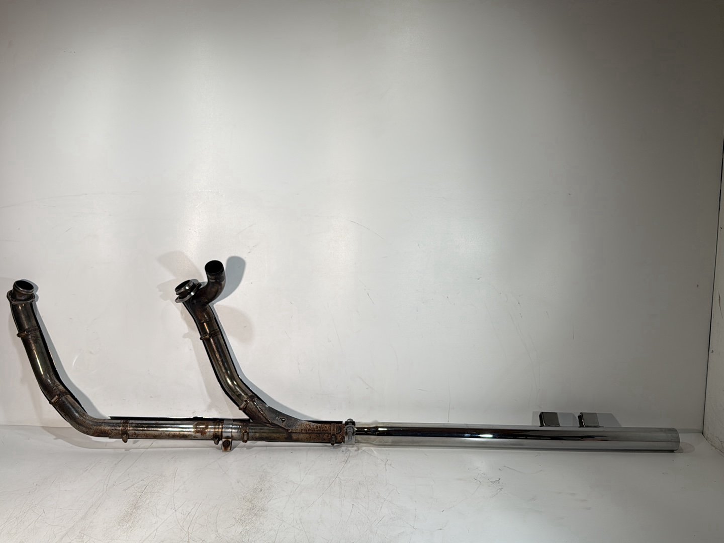 1984 - 1998 Harley-Davidson Touring Electra Glide Classic Exhaust Header Pipes Muffler