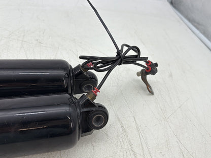 2004 Harley Road King Touring Custom FLHRSI OEM Rear Left Right Shock Absorbers