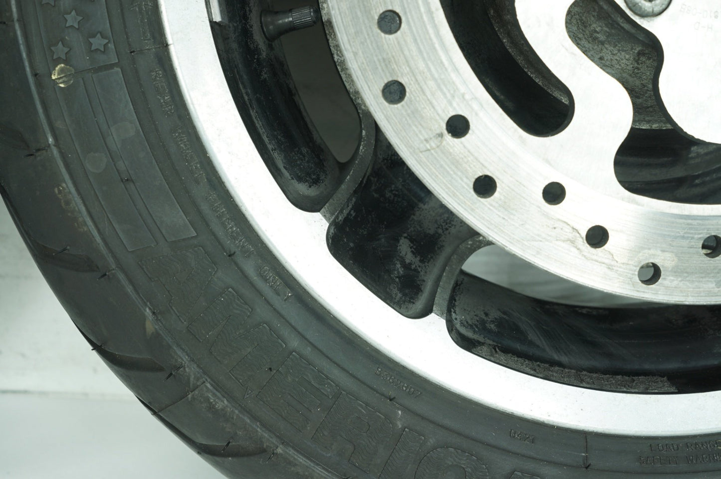 2008 - 2013 Harley-Davidson Touring Electra Police Front & Rear Wheel Rim Tire 41285-09
