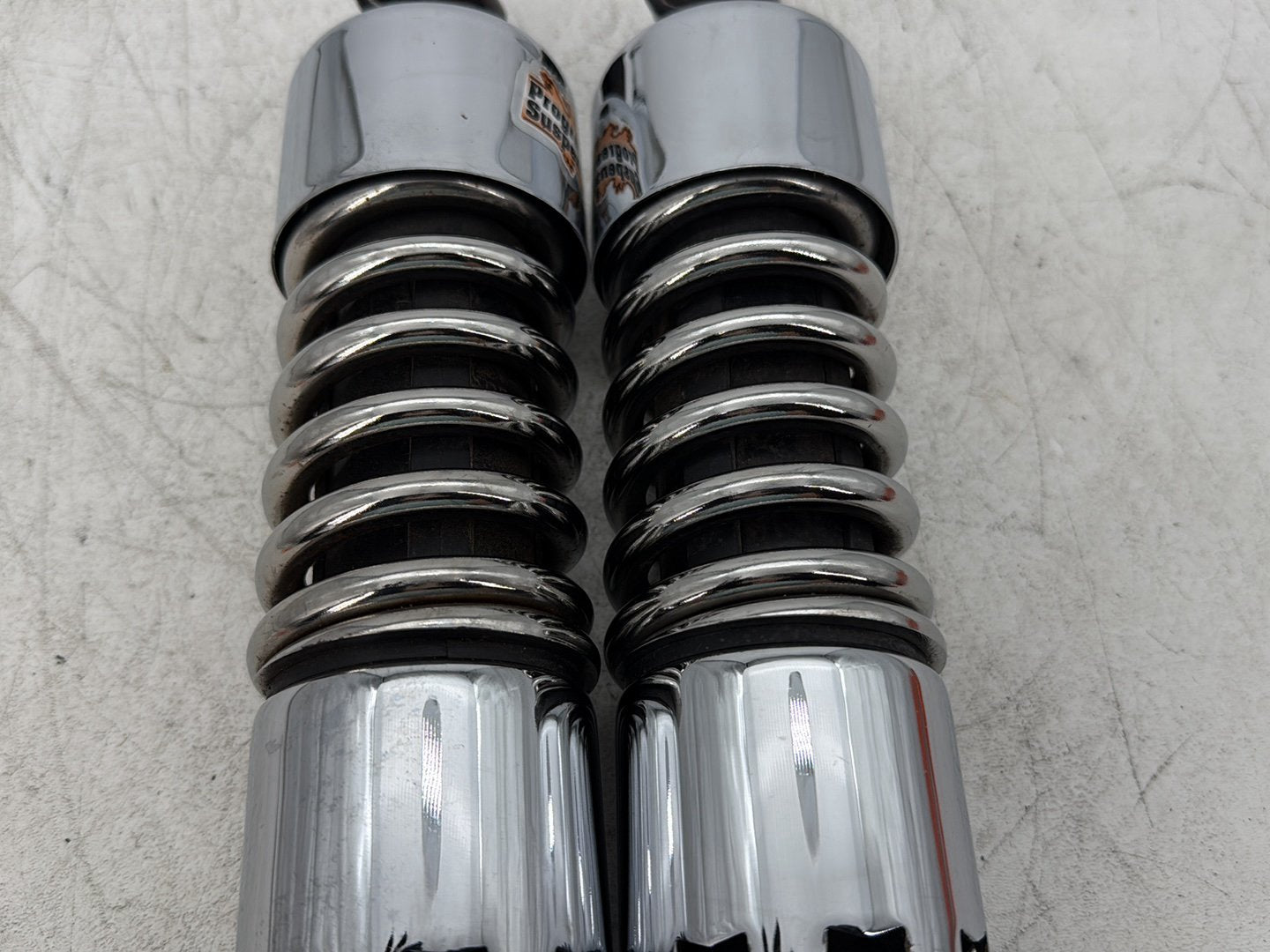 1997 Harley Sportster 1200 Custom XL1200C OEM Rear Left Right Shock Absorbers 12"