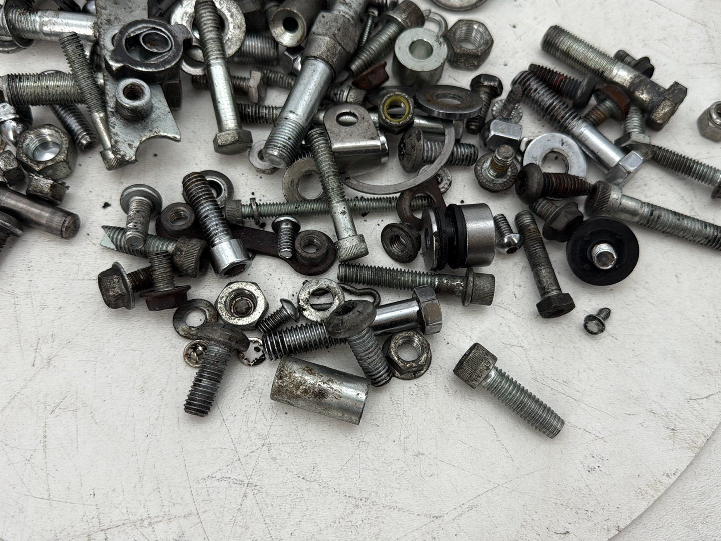 2000 Harley Dyna FXDWG Wide Glide OEM Hardware Bolts Nuts & Brackets