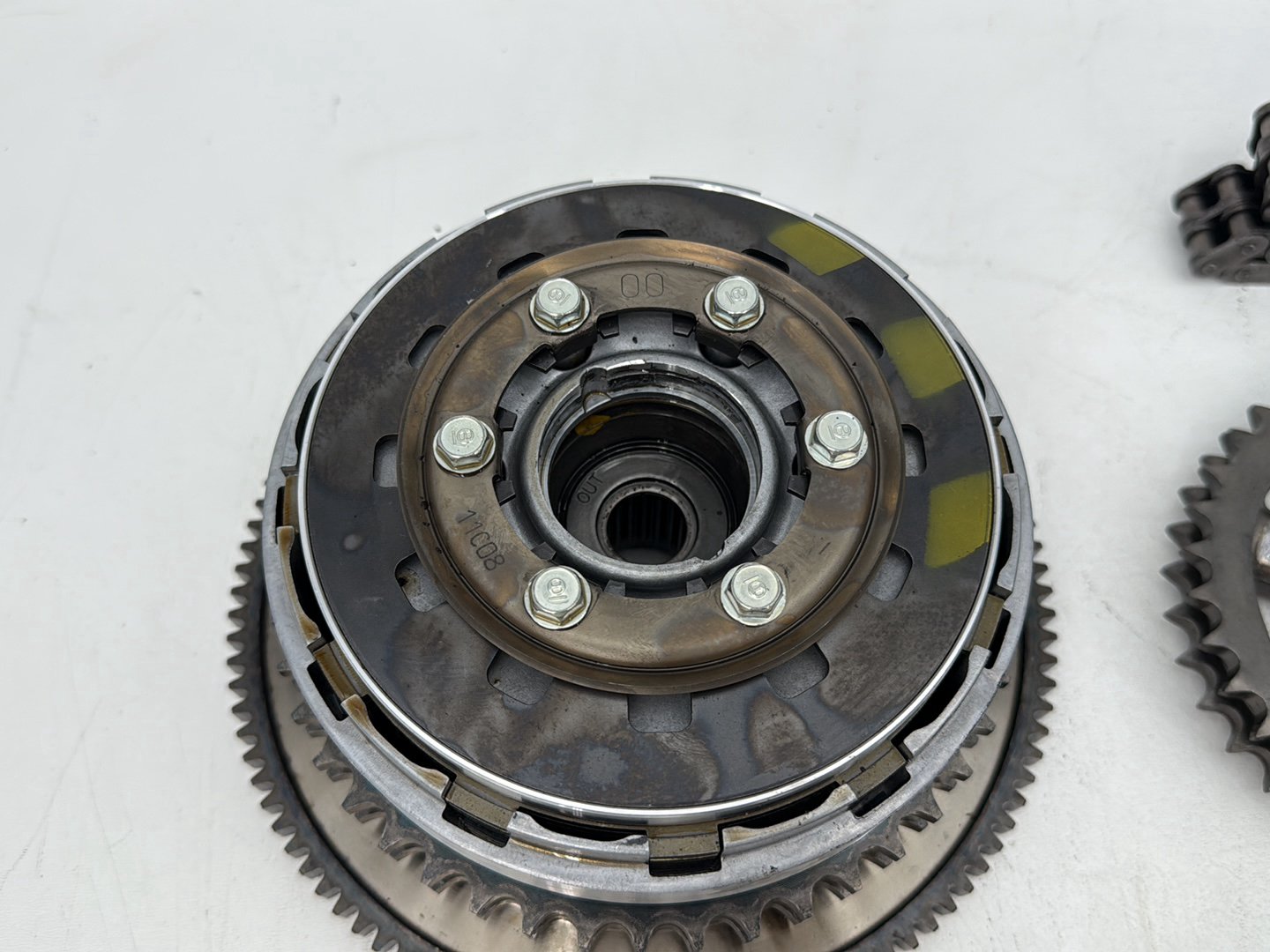 2011 Harley Electra Glide Ultra FLHTK OEM Clutch Basket Chain Tensioner Kit
