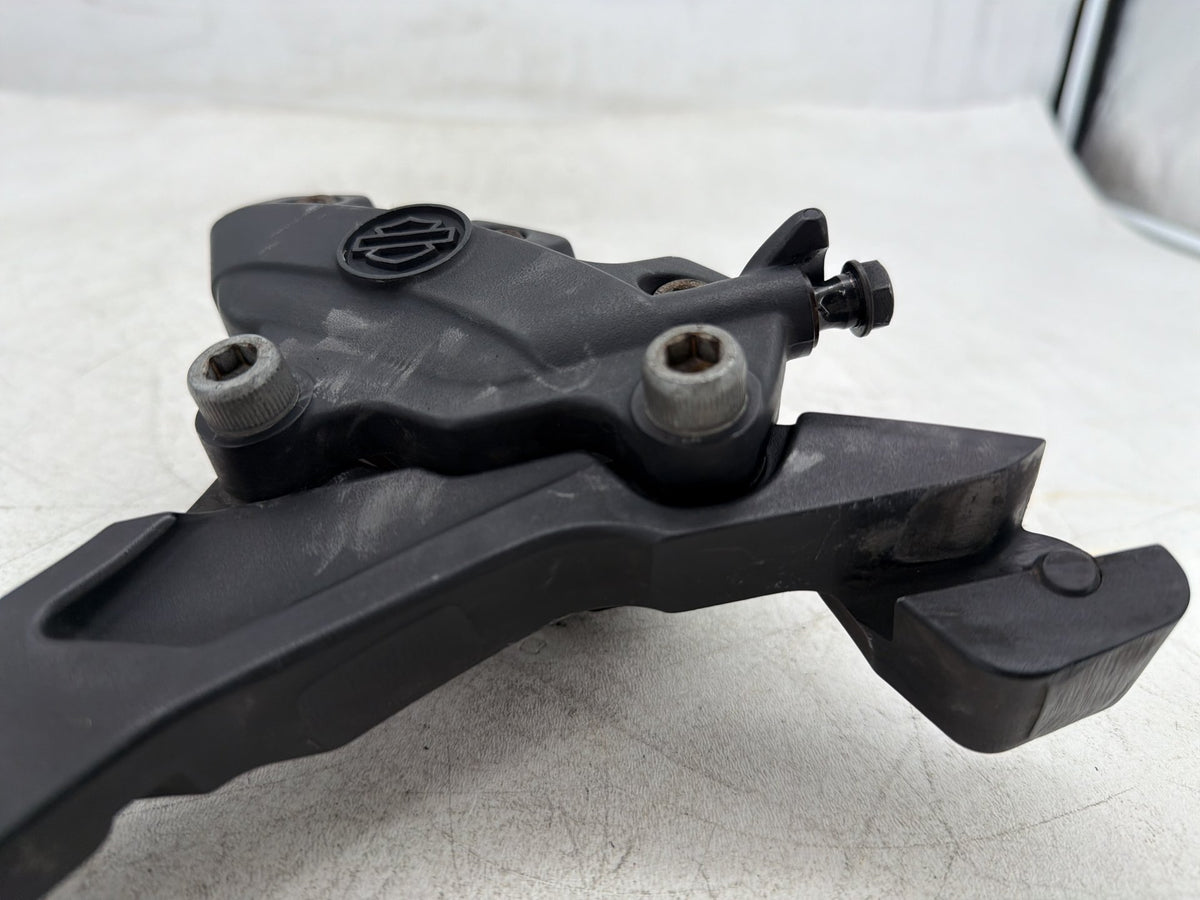 09 Harley Electra Glide Touring CVO Eagle OEM Rear Back Brake Caliper w/ Bracket