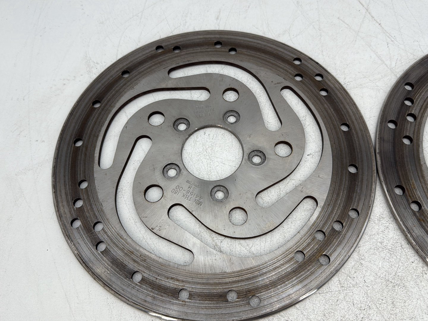 2005 Harley Electra Glide Touring Ultra FLHTCUI OEM Front Brake Rotors Disc Pair