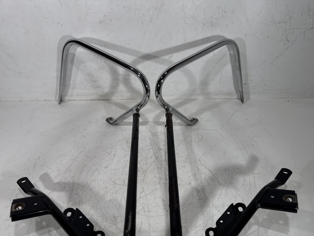 2012 Harley Electra Touring Ultra OEM Rear Left Right Saddlebag Guard Rails Bar
