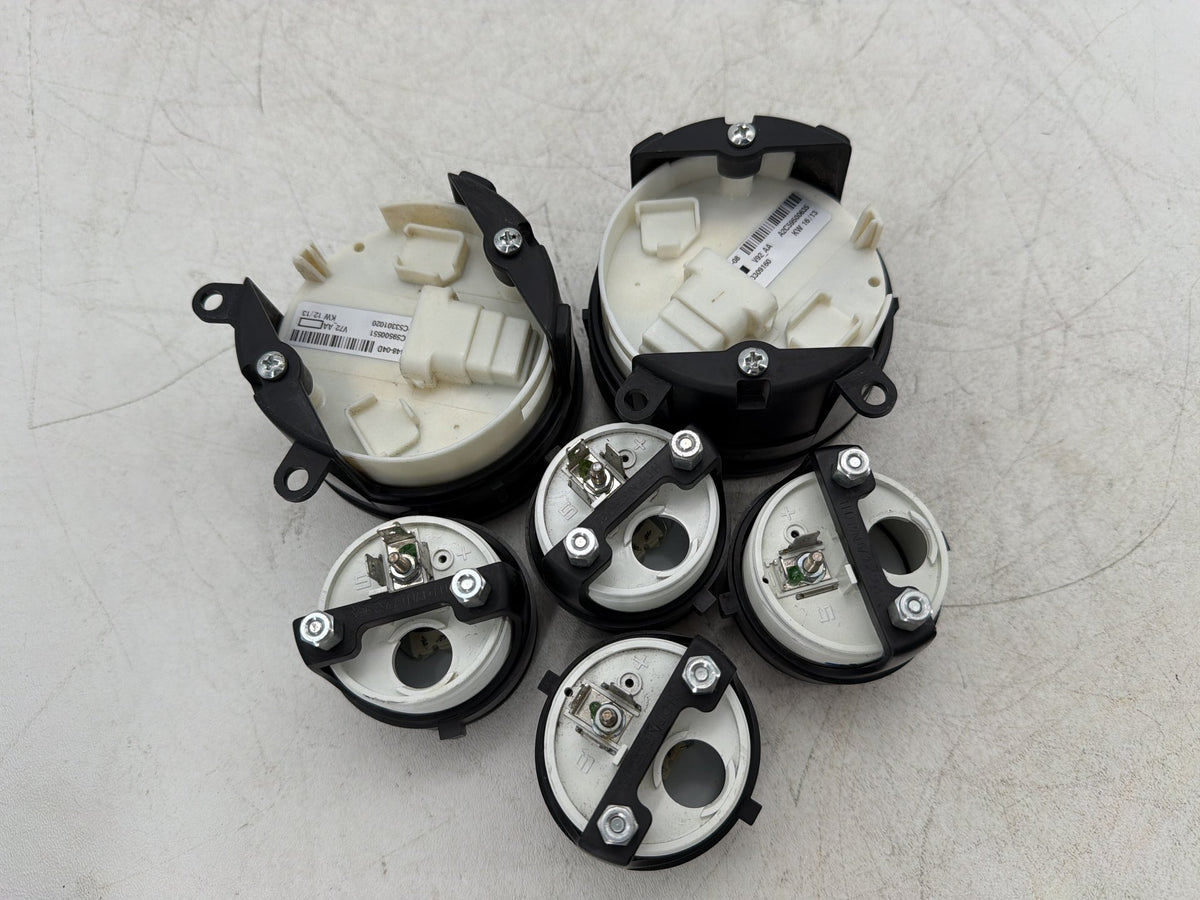 13 Harley Electra Glide Touring OEM Air Oil Volt Fuel Tacho Speedo Gauges 34K