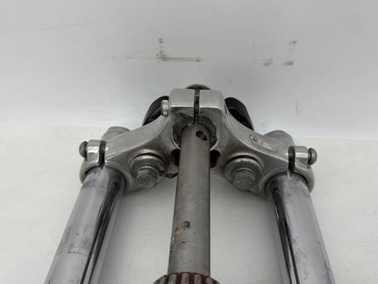 1999 - 2006 Harley-Davidson Dyna Super Glide Front Triple Tree Set & LH RH Fork Legs Sliders 45739-87 , 46076-04