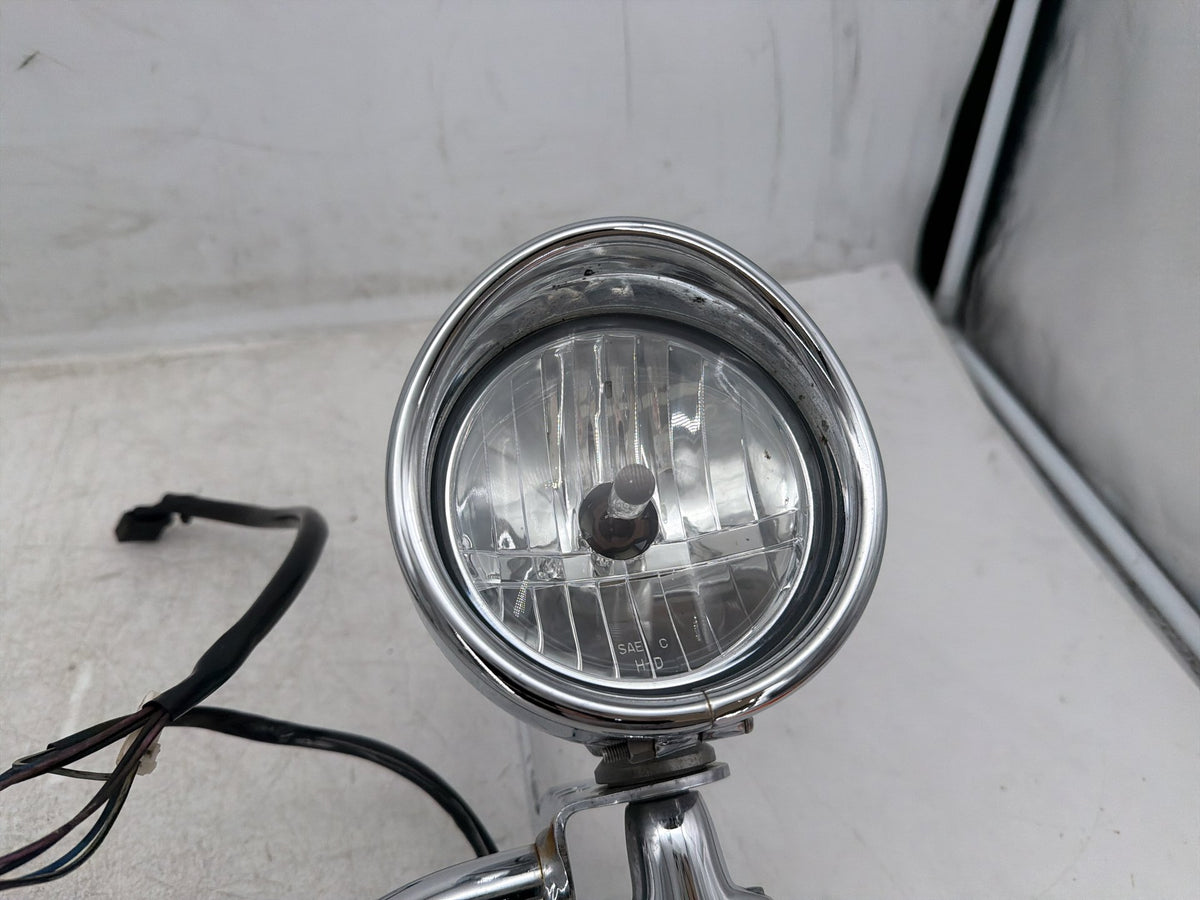 2004 Harley Electra Glide Touring Ultra OEM Front Turn Signal Indicators Aux Light Bar