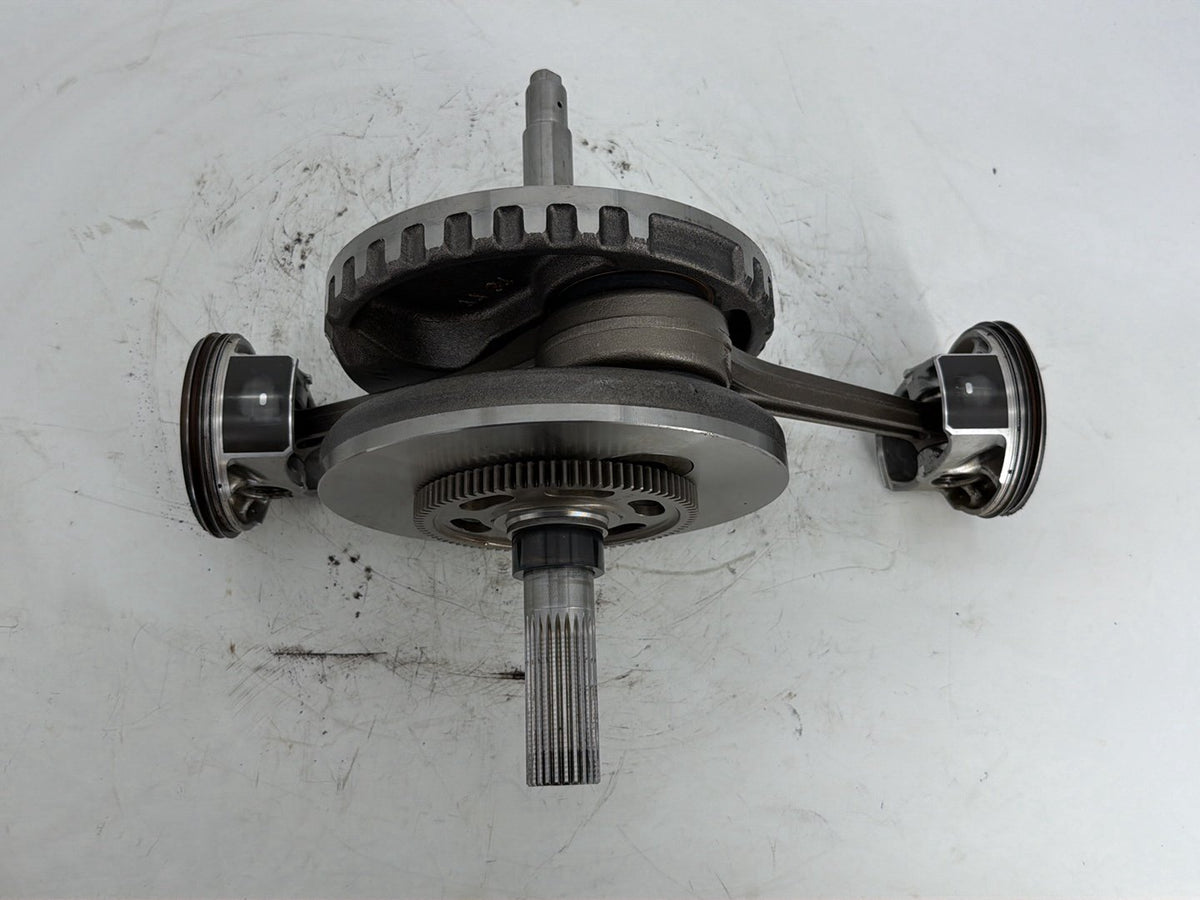 2017 Harley Touring Street Glide Twin Cam Engine Crank Shaft Flywheel Pistons