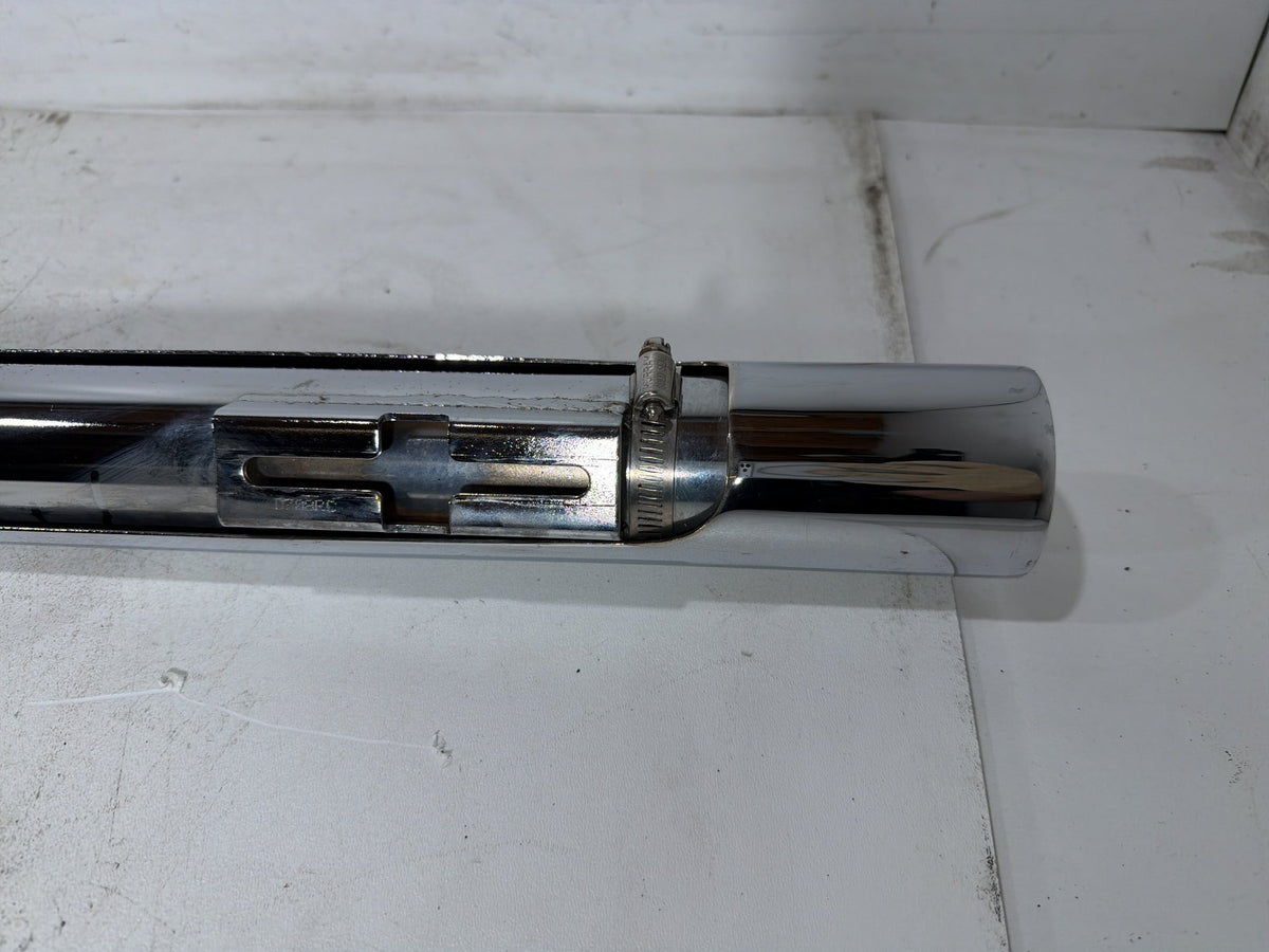 07 Harley Dyna Super Glide Exhaust Header Pipes Muffler Vance & Hines NO Bracket