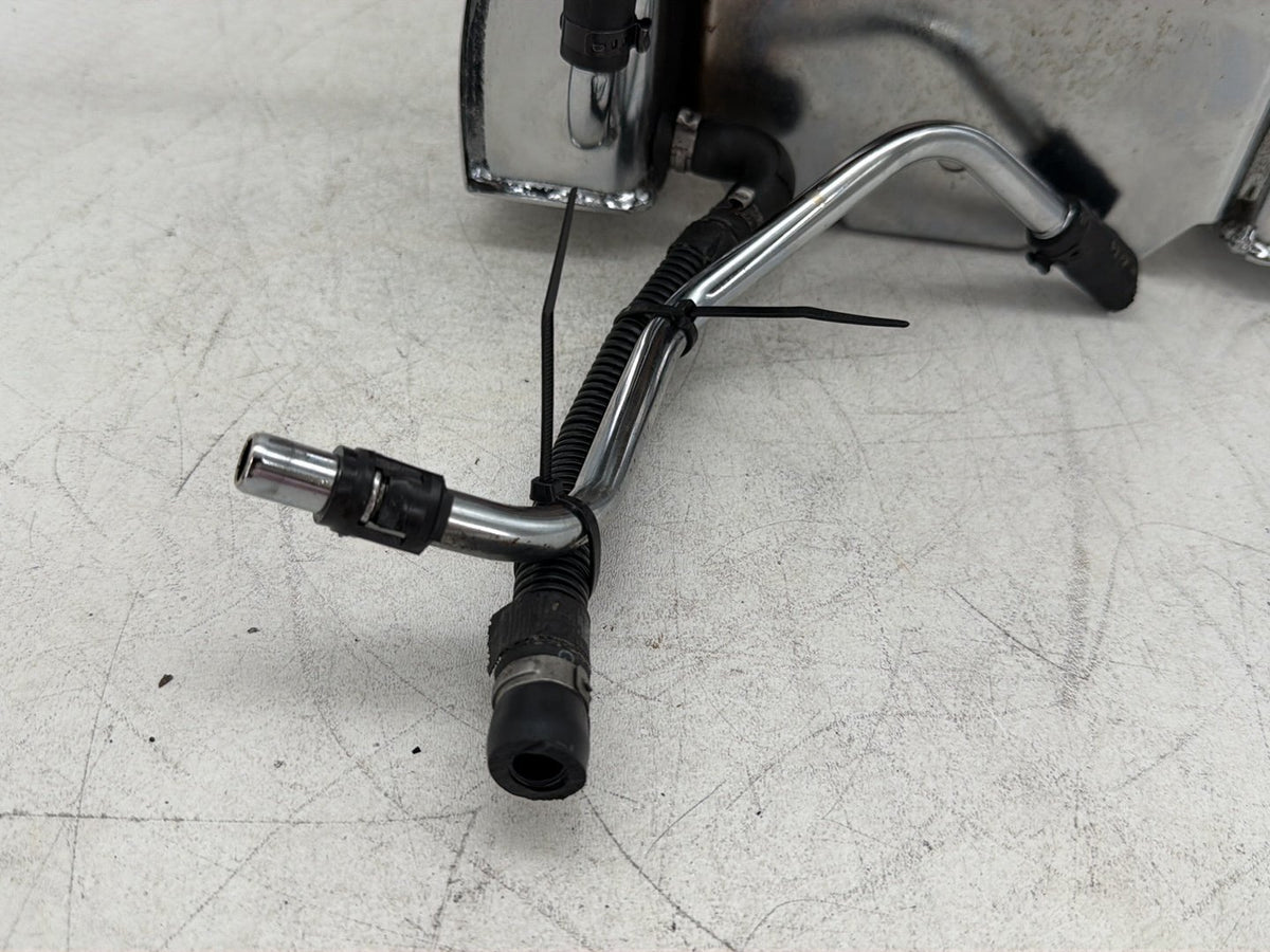 03 Harley Softail Deuce FXSTD OEM Oil Tank Reservoir Bottle Canister & Dipstick