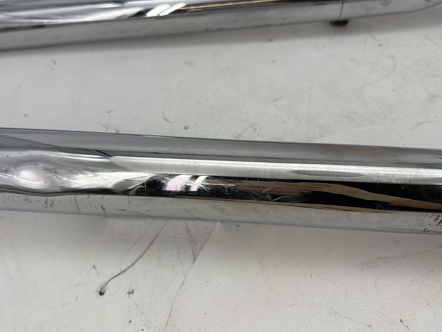 2002 Harley Heritage Softail Classic FLSTC OEM Exhaust Header Pipes Vance & Hines