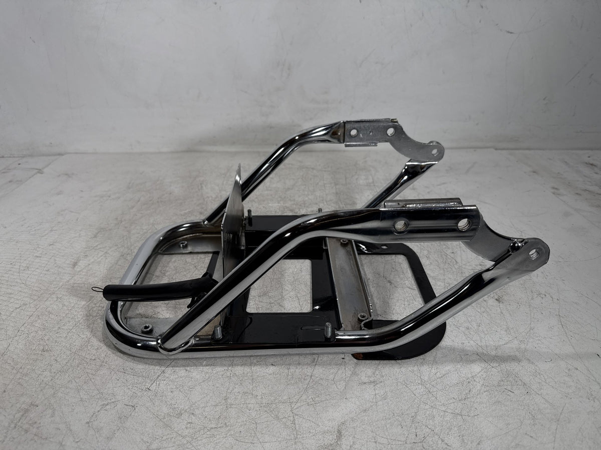 2009 Harley Electra Glide Touring CVO Rear Back Luggage Rack Storage Baggage Bar