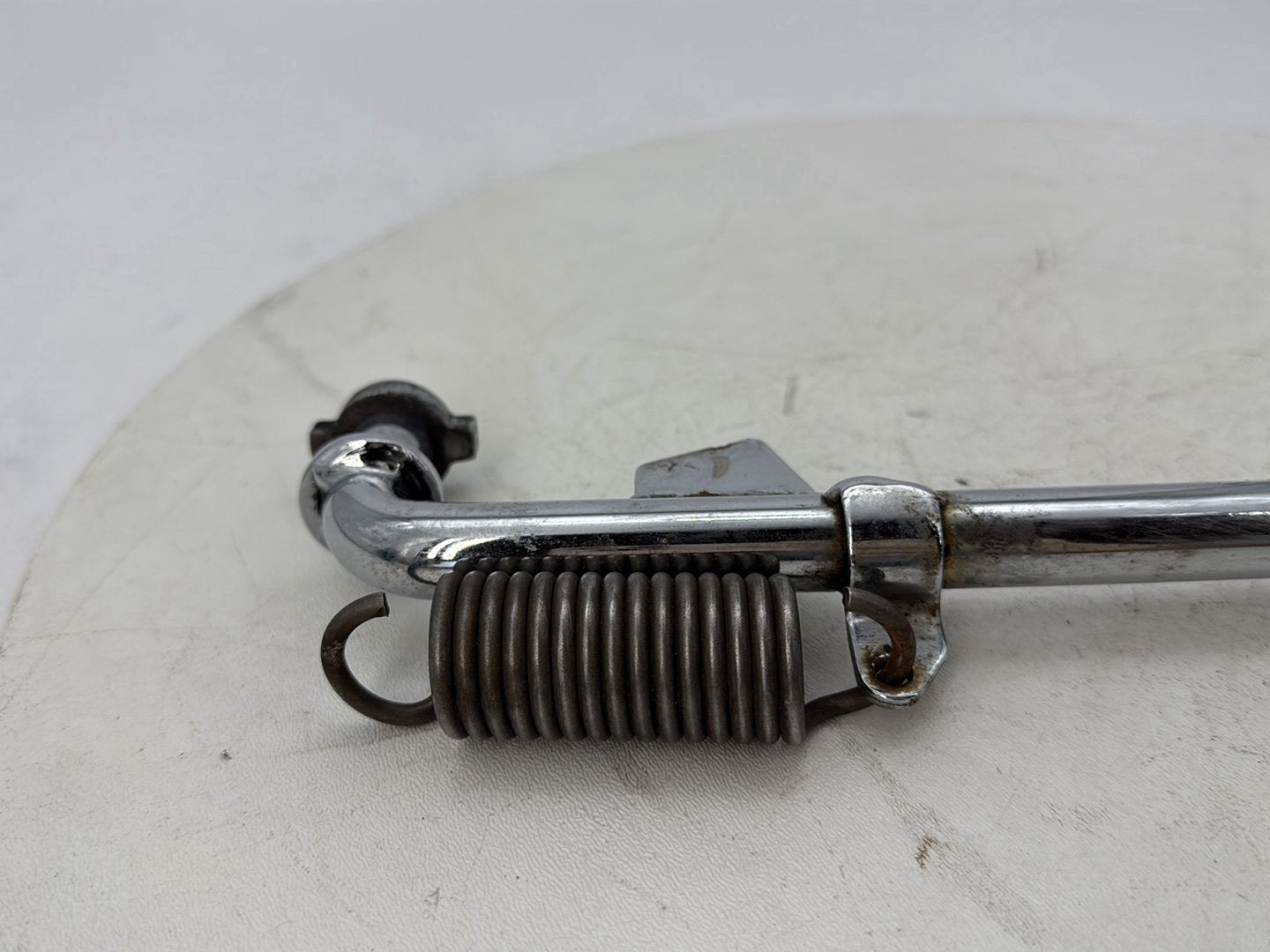 2012 Harley Dyna Fat Bob FXDF 103 OEM Left Side Jiffy Kick Stand & Spring