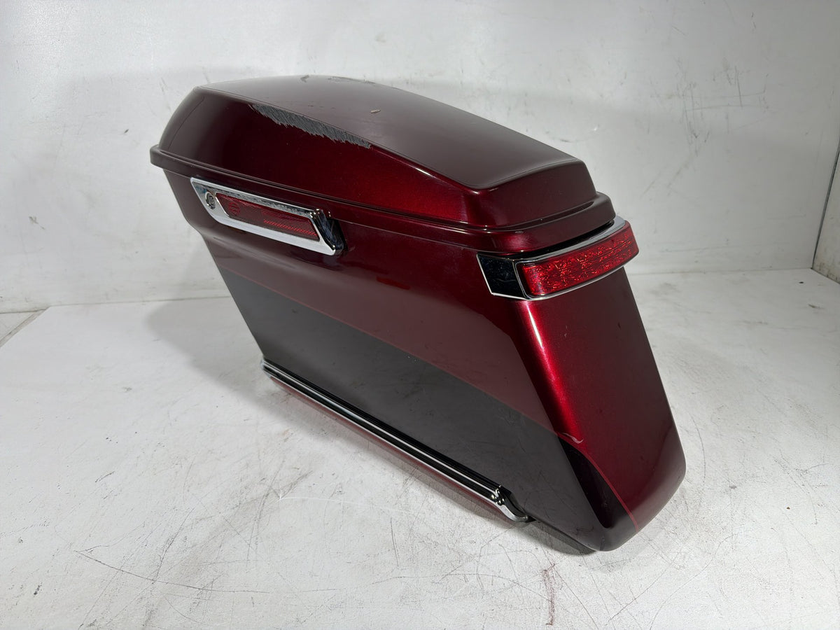 2015 Harley Electra Glide Touring Ultra OEM Left 1 Saddlebag Luggage NO Key