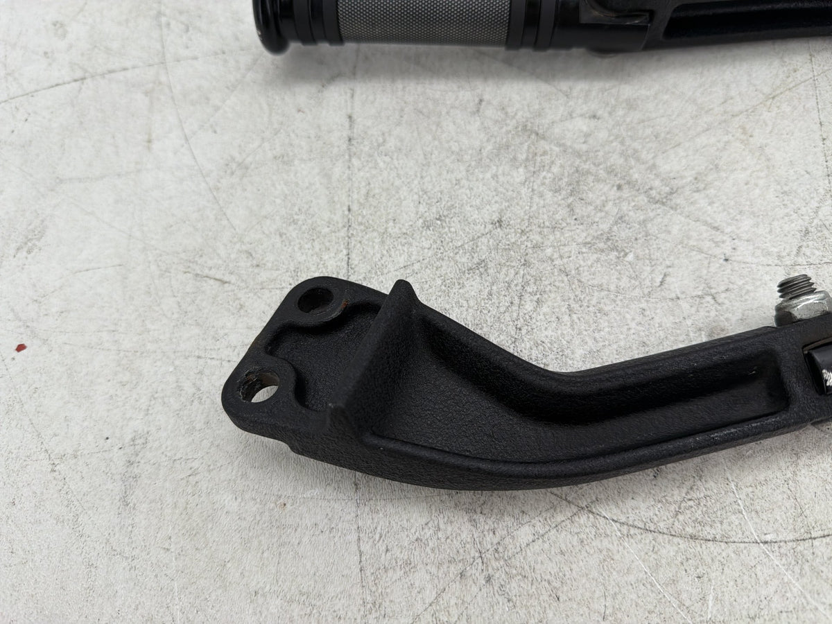 2012 Harley Dyna Fat Bob FXDF 103 OEM Passenger Left & Right Foot Pegs