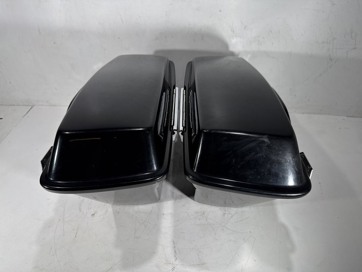 2002 Harley Electra Glide Touring FLHT OEM Left Right Saddlebags Luggage NOKey
