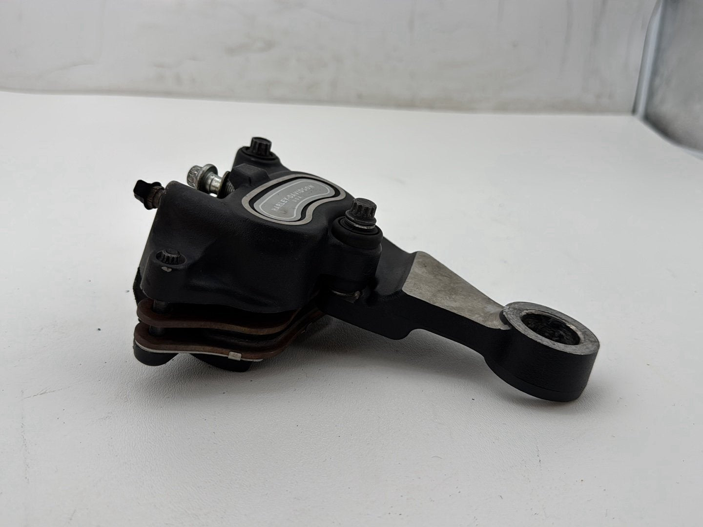 2008 Harley Softail Deluxe FLSTN OEM Rear Back Brake Caliper w/ Bracket