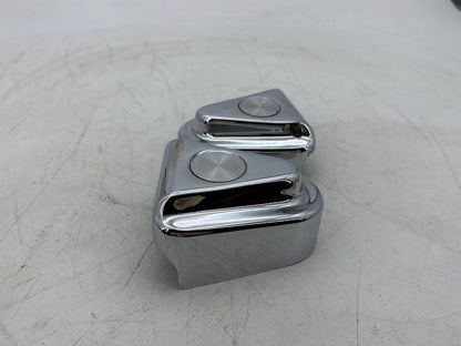 1997 Harley Softail FLSTC Heritage Classic Rear Wheel Axle Nut Covers Caps