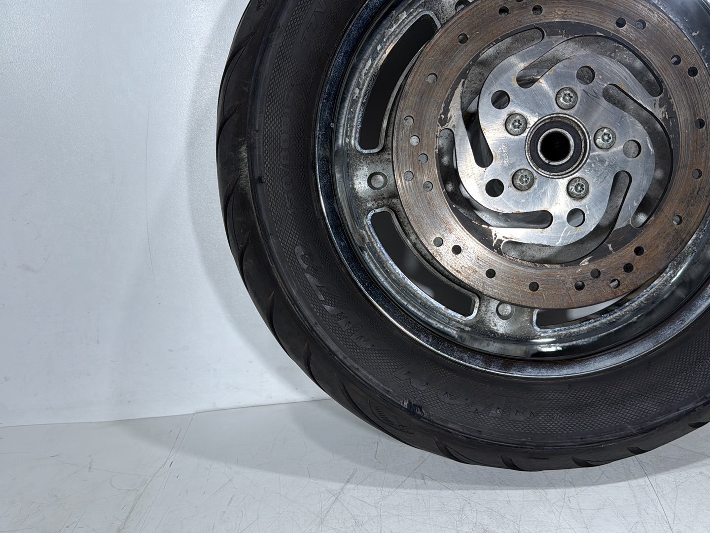 2009 Harley Sportster XL1200 1200 Low OEM Rear Wheel Rim Tire 150/80B16 77V 16"