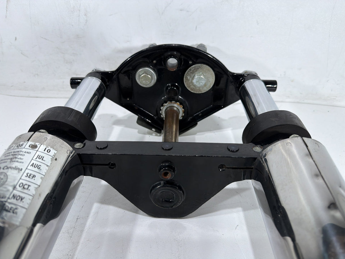04 Harley Electra Touring Ultra Front Triple Tree Set & LH RH Fork Legs Sliders