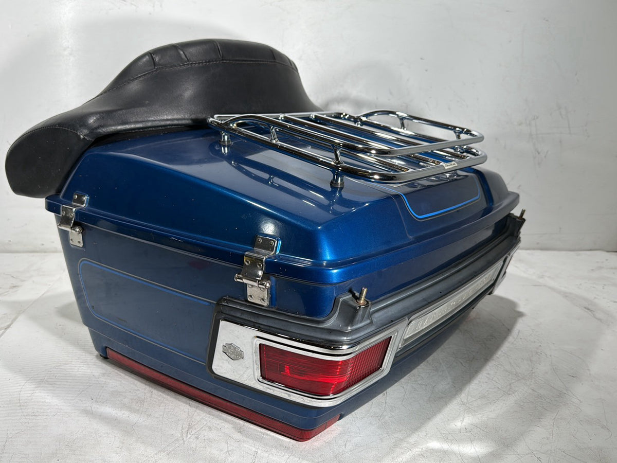 2006 Harley Electra Glide Touring Ultra FLHTCUI OEM Pass Backrest Tour Pak Luggage NOKey