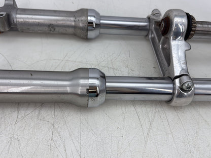 2006 Harley Sportster XL883L Low Front Triple Tree Set &amp; LH RH Fork Legs Sliders