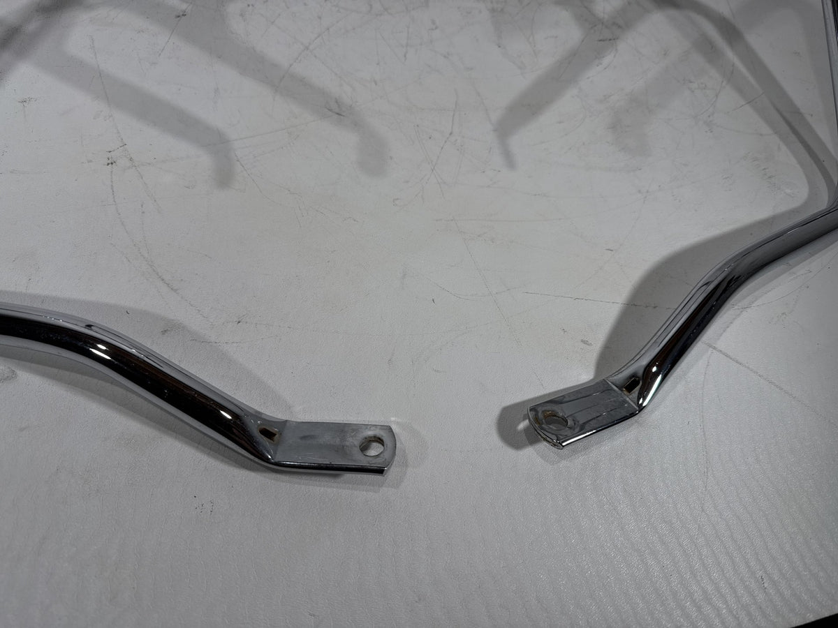 14 Harley Electra Glide Touring Ultra Rear Left Right Saddlebag Guard Rails Bar