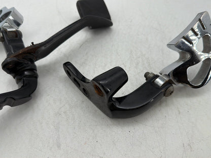 2009 Harley Dyna Street Bob FXDB OEM Left Right Foot Brake Control Pegs