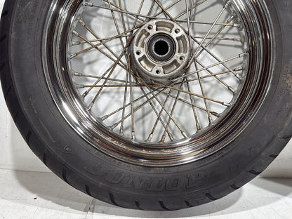 2006 Harley Touring FLHTCI Electra Glide Classic OEM Front Rear Wheel Rim Tire Spoked