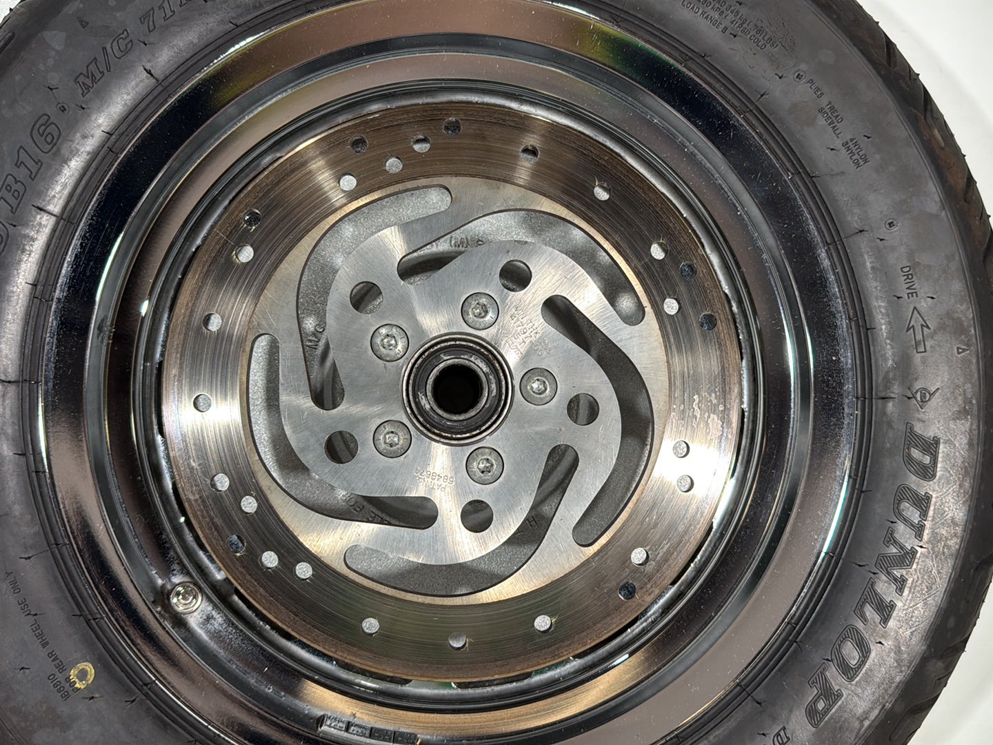 2004 - 2013 Harley-Davidson Sportster 1200 Custom Rear Wheel Rim Tire  	43335-05