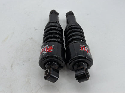 2008 Harley Dyna Fat Bob FXDF Rear Left Right Shock Absorbers BURLY 12"