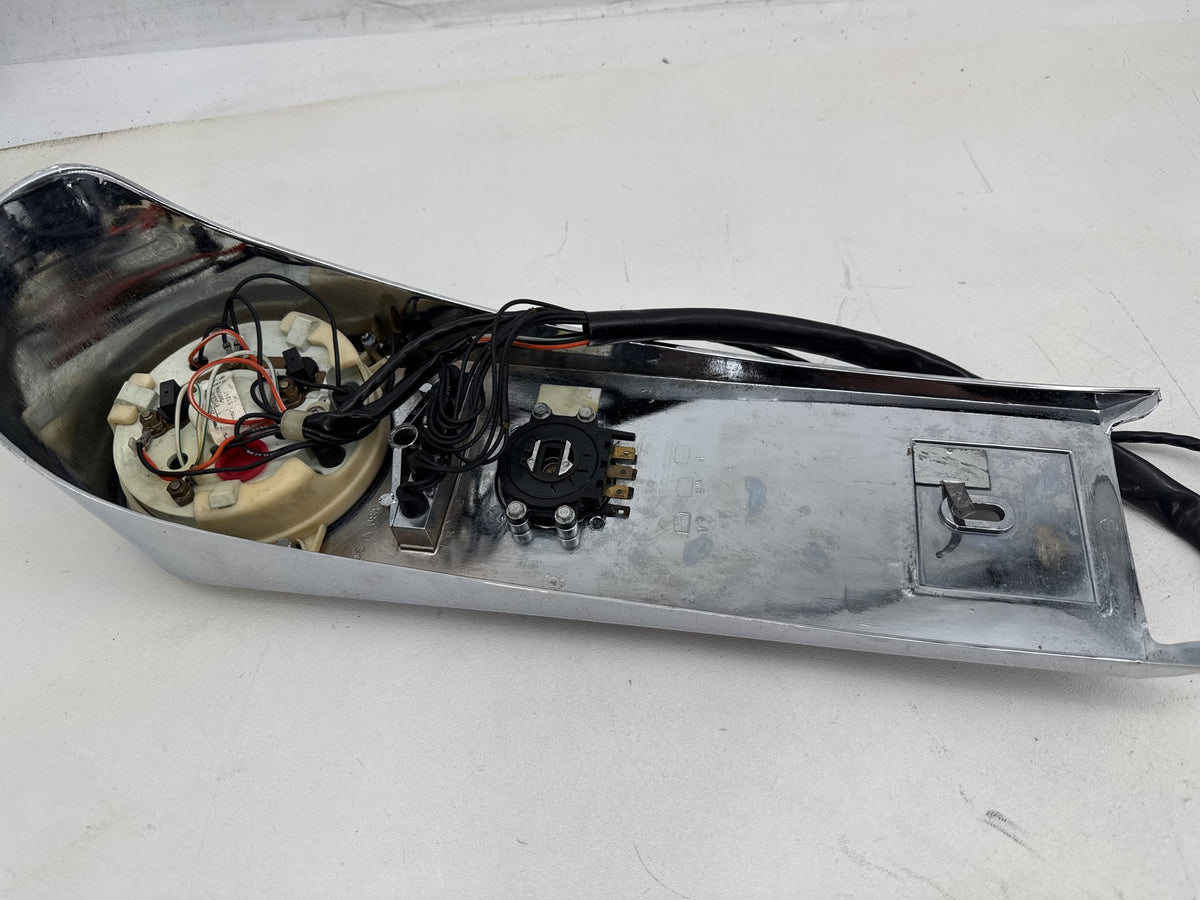 1997 Harley Road King Touring OEM Fuel Tank Dash Console Speedometer NOKey 28K
